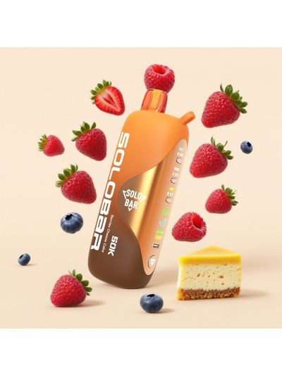 SoloBar - Vanguard - 50k - Berries Cheesecake - 5/Pack