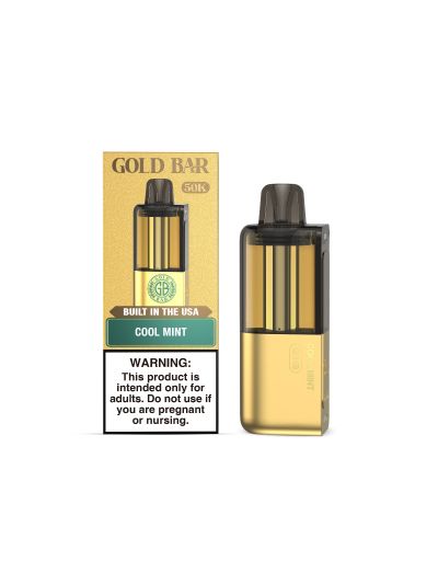 Gold Bar Max 50K Disposable Pod — Cool Mint