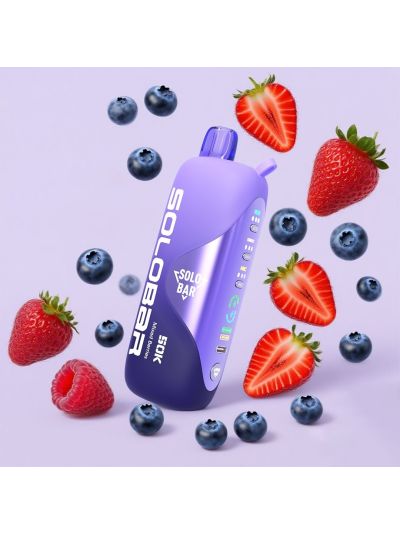 SoloBar - Vanguard - 50k - Mixed Berries - 5/Pack (available in Indiana, Missouri)
