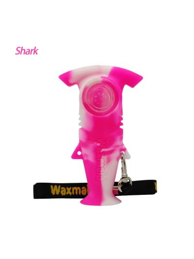 NicStick Sharkie Handpipe silicone- 4 inch (6pc box)