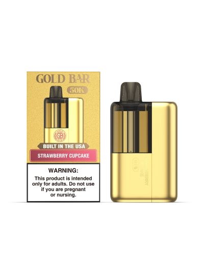 Gold Bar Max 50K Kit — Strawberry Cupcake